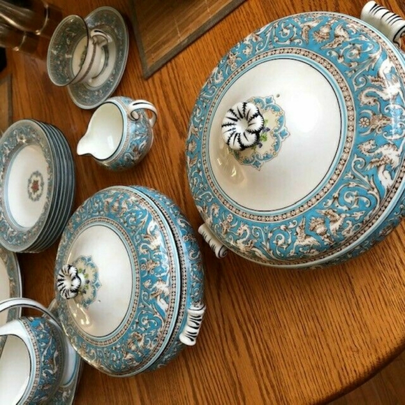Dining | Wedgewood Florentine Turquoise | Poshmark